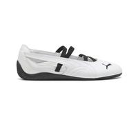 PUMA Speedcat Ballerines plates décontractées en cuir pour femme Blanc, blanc, 40.5 EU