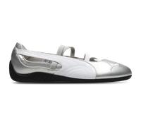 Puma Ballerines Speedcat à lanières Argent/Blanc Taille 39-39,5