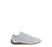 Puma - Speedcat Leather Low Top Baskets - Homme - Chaussures - Blanc - Taille: 42 1/2 EU