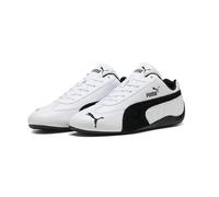 PUMA Speedcat LTHR Baskets unisexe, white black, 45 EU