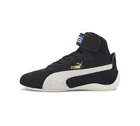 PUMA Unisex Adult Speedcat Mid Sparco Baskets, Black-Whisper White Team Gold, 36