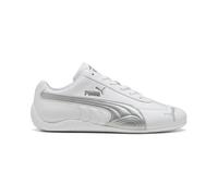 PUMA Speedcat Shield Baskets à lacets en cuir pour homme Noir, blanc, 40 EU