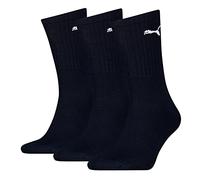 Puma Crew Chaussettes, Bleu Marine, 39/42 (Lot de 6) Unisexe