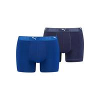 Puma Boxers Coton Sport lot de 2 Bleu / Bleu marine / Blanc Taille L