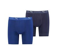 Puma Sport Cotton Long Boxer 2P - C: Blue Combo T: XL