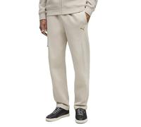 Puma Sport Graphic Holiday Cat Logo Sweat Pants Beige S Homme