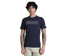 PUMA Sport Graphic Tee, T-Shirts Mixte, New Navy, M