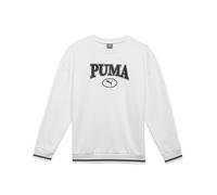 PUMA Squad Crew G Sweatshirt, Blanc Chaud, 176 Fille