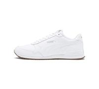 PUMA St Runner V2 Full L, Baskets Mixte,Puma Blanc-Gris Violet , 37 EU