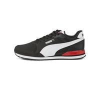PUMA St Runner V3 Mesh, Basket Mixte, Puma Noir Puma Blanc High Risk Rouge, 44 EU