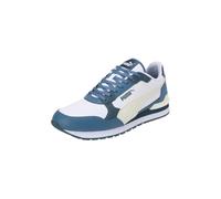 PUMA St Runner V4 L Basket Mixte, Puma White Creamy Vanilla Blue Horizon Gray Skies, 36 EU