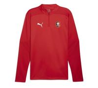 Puma Stade Rennais Sweat 1/4 Zip Homme 2024/2025 Rouge L