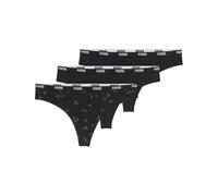 PUMA String Femme (lot de 3), Vêtements, Noir Combo, XS XS