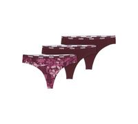 PUMA String Femme (lot de 3), Vêtements, Scarlet Rouge, M M