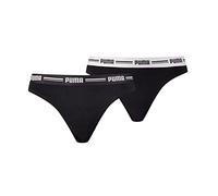 Puma String sous-vêtement, Noir, S (Lot de 2) Femme