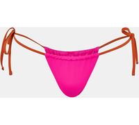 Puma String Tanga Bikini Bottom Rose / Piment 12 (M) Female