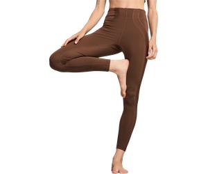 Puma STUDIO CLOUDSPUN RIB HW FL TIGHT Leggings S Marron
