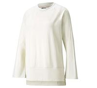 PUMA Studio Yogini Lt Bel T-Shirt à Manches Longues, Ivoire Brillant, M Femme