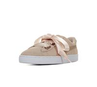 PUMA Suede Heart Lunalux Wn's, Sneakers Basses Femme, Beige (Cream Tan), 37.5 EU