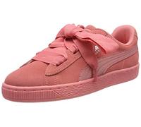 PUMA Suede Heart SNK Jr 364918-05, Sneakers Basses Mixte Enfant, Rose (Pink 364918-05), 37.5 EU