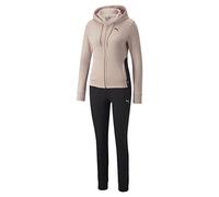 PUMA Survêtement classique à capuche pour femme, rose quartz, taille L UK