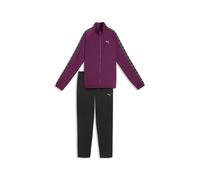 PUMA Survêtement cyclamen / noir / blanc, Taille XS