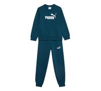 PUMA Survêtement 'Ess No.1' pétrole / blanc, Taille 176