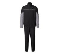 PUMA Survêtement gris / noir / blanc, Taille S