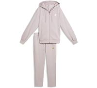 Puma Metallic Standard Op Tracksuit Beige L Femme