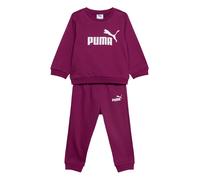 PUMA Survêtement 'MINICATS ESS' rose foncé / blanc, Taille 104