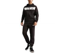 PUMA Fz Panel Tracksuit-Overhead Hood Survêtement Homme, Noir/Blanc, S