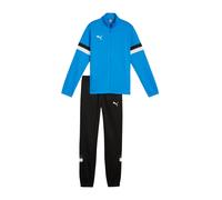 PUMA Survêtement 'TeamRise' bleu clair / noir / blanc, Taille 164