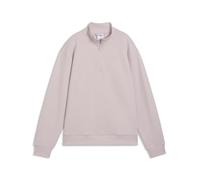 PUMA Sweat à 1/2 Zip Essentials Elevated Femme S, Misty Pink