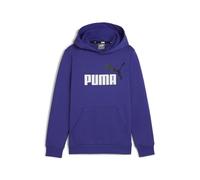 Vêtements Puma Ess+ 2 Col Big Logo Hoodie Fl B pour Enfant 6A Bleu