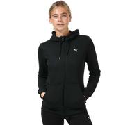 Puma - Sweat à capuche "Essentials" avec fermeture éclair sur toute la longueur pour femme GT904 (32 FR) (Noir)