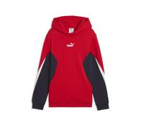PUMA Sweat à capuche Essentials Block Enfant et Adolescent, Accessoires, Rouge, 7-8Y 7-8Y