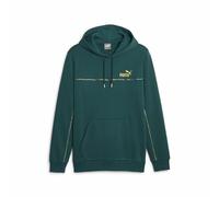 PUMA Sweat à Capuche Homme ESS+ Minimal Gold Vert
