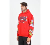 PUMA Sweat À Capuche Homme Rouge Hooper Hotline Automne