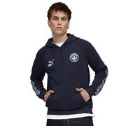 Puma Sweat à capuche KING Manchester City Homme Bleu marine / bleu clair XL