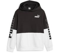 PUMA Sweat à Capuche Power Colorblock FL B Sudation Garçon, Noir, 128