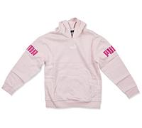 PUMA Sweat à Capuche Power Colorblock FL G - Rose Craie, 128