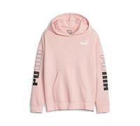 PUMA Sweat à Capuche Power Colorblock FL G Sudation Fille, Smoothie pêche, 128