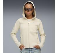 PUMA Sweat à capuche zippé Evostripe Femme, Vêtements, Alpine Snow, L L