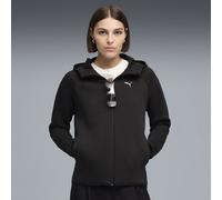 PUMA Sweat à capuche zippé Evostripe Femme, Vêtements, Noir, L L