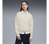 Puma Ess Elevated Comfort Sweatshirt Beige L Femme