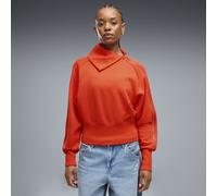 PUMA Sweat à fermeture zippée T7 Femme, Vêtements, Rouge, M M