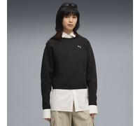 PUMA Sweat confort ras du cou Evostripe Femme, Noir, L L