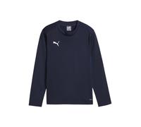PUMA Sweat de sport bleu / blanc, Taille 152