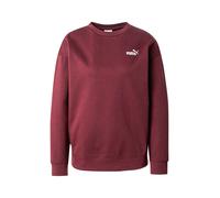 PUMA Sweat de sport 'ESS No. 1' lie de vin / blanc, Taille M