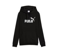 PUMA Sweat de sport 'ESS No. 1' noir / blanc, Taille M